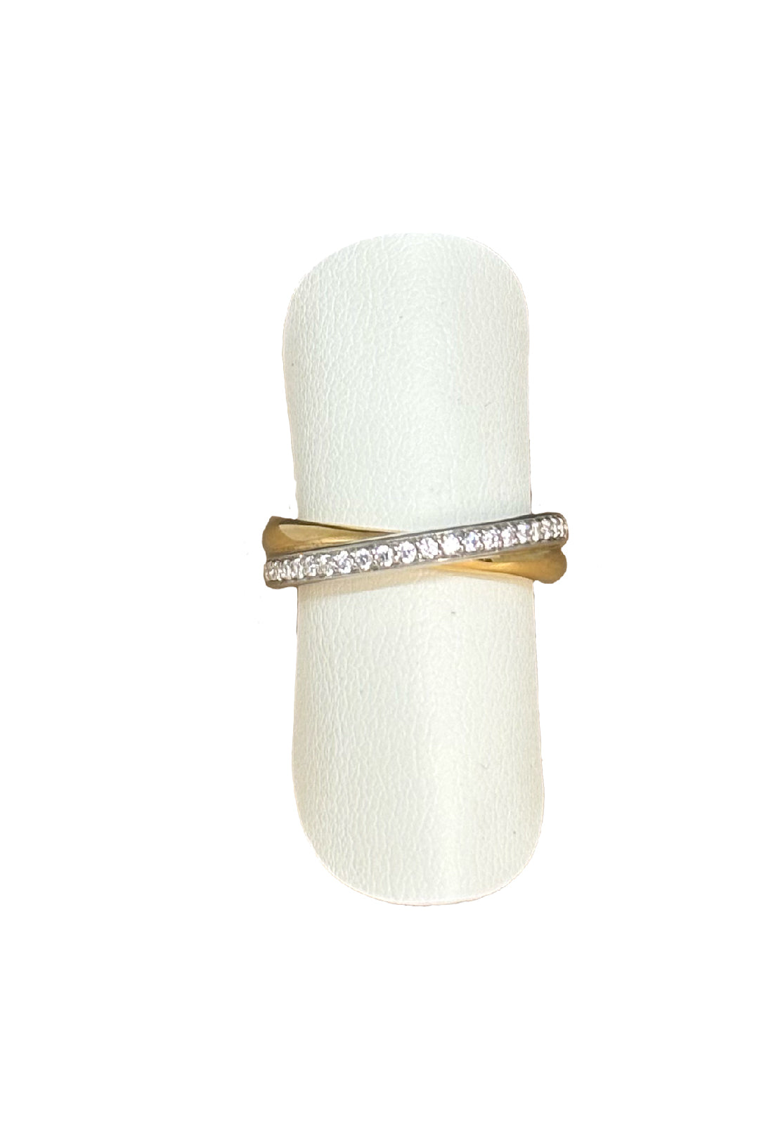 Anello intreccio argento