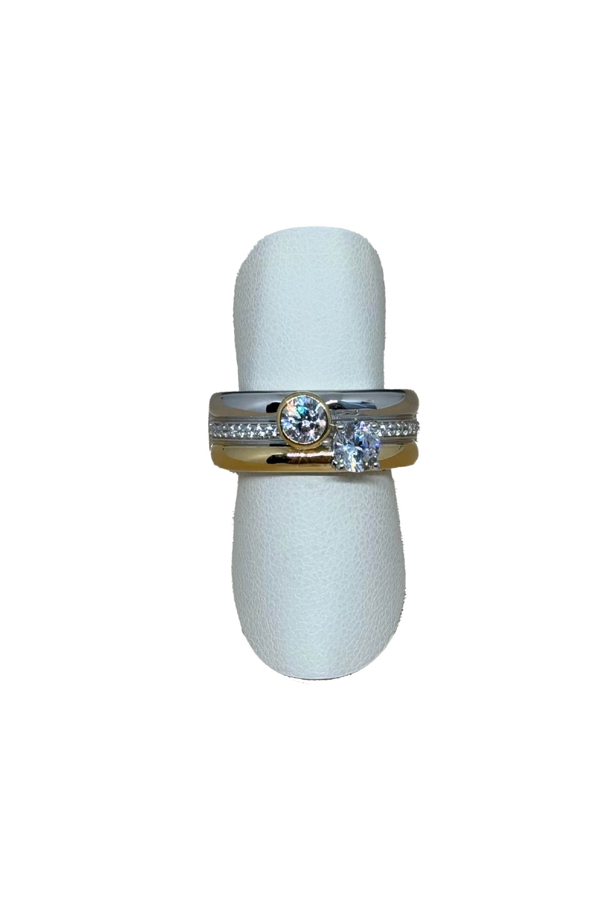 Anello classic con zircone TI SENTO